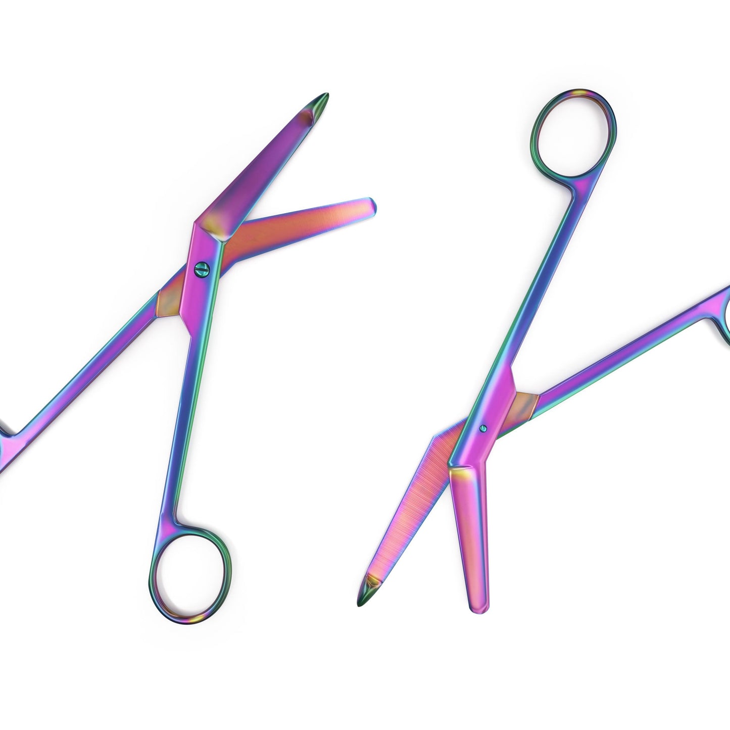 MDF Instruments MDF304KL Bandage Scissors 7" - Kaleidoscope
