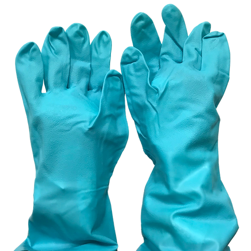 Southland Distribution NITRILE-9L Nitrile Safety Gloves - PPE Equipment (1 Pair Gloves)