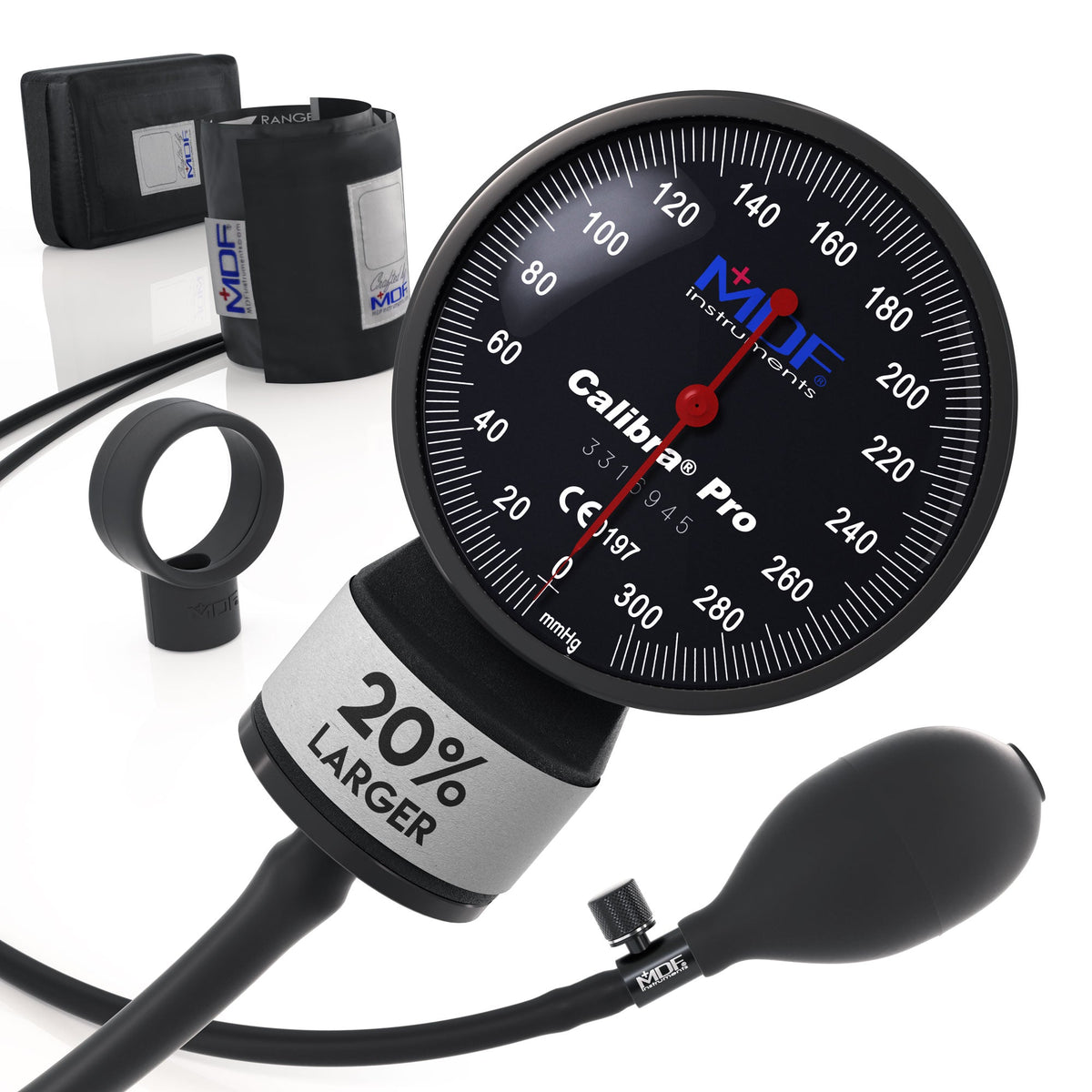 MDF Instruments MDF808B11 Calibra® Pro Sphygmomanometer - Black