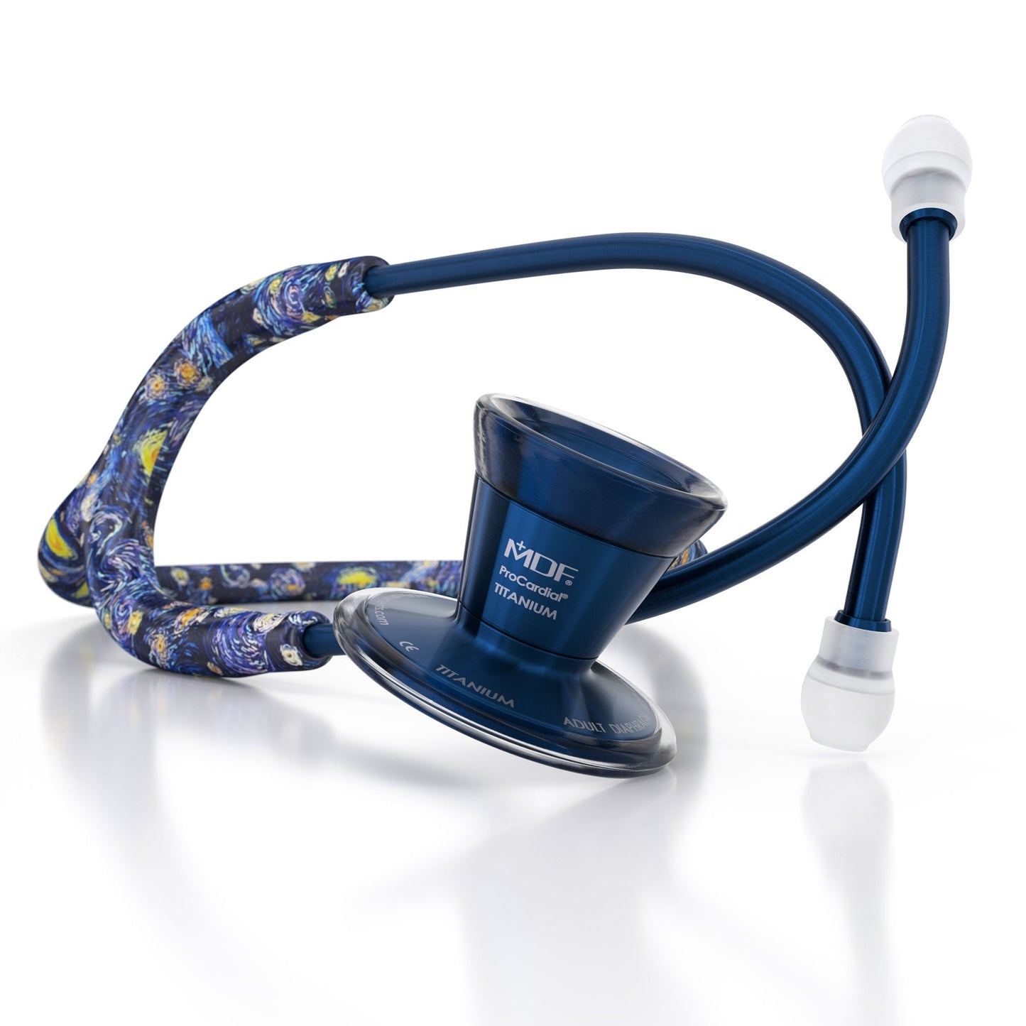 MDF Instruments MDF797TVGCD ProCardial® Titanium Cardiology Stethoscope - Go Van Gogh/Capridium