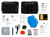 EMI 9139 E.T.R. Deluxe Active Shooter/Bleed Aid Kit with S.T.A.T. Tourniquet (Orange) and Nu-Stat Dressing and Chest Seal