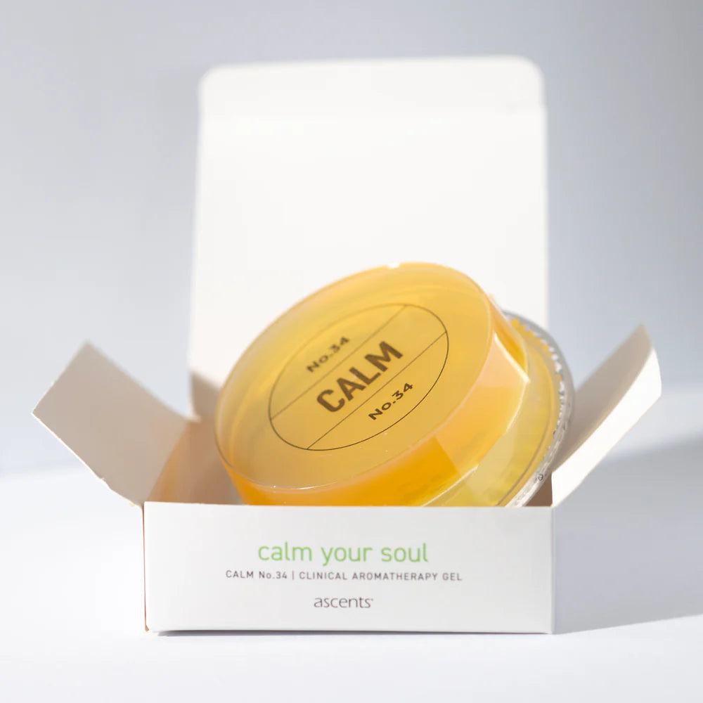 Ascents 2101 Calm Clinical Aromatherapy Gel Refill for Stress & Anxiety Relief – Essential Oil Diffuser Cartridge