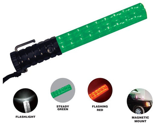 EMI 3030 Flashback Traffic Controller Light Baton (Red/Green)
