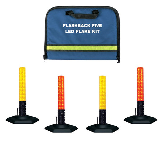 EMI 2022 Flashback Five LED Flare Kit (Red/Amber) (2 Pack)