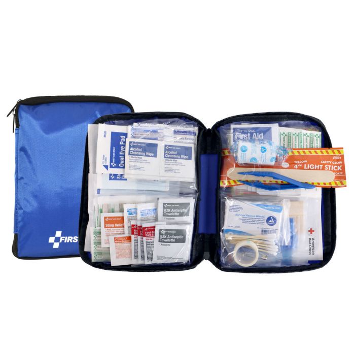 Fdo First Aid Kit First Aid Only FAO-552 Vehicle First Aid Kit, 143 Piece, Fabric Case ...