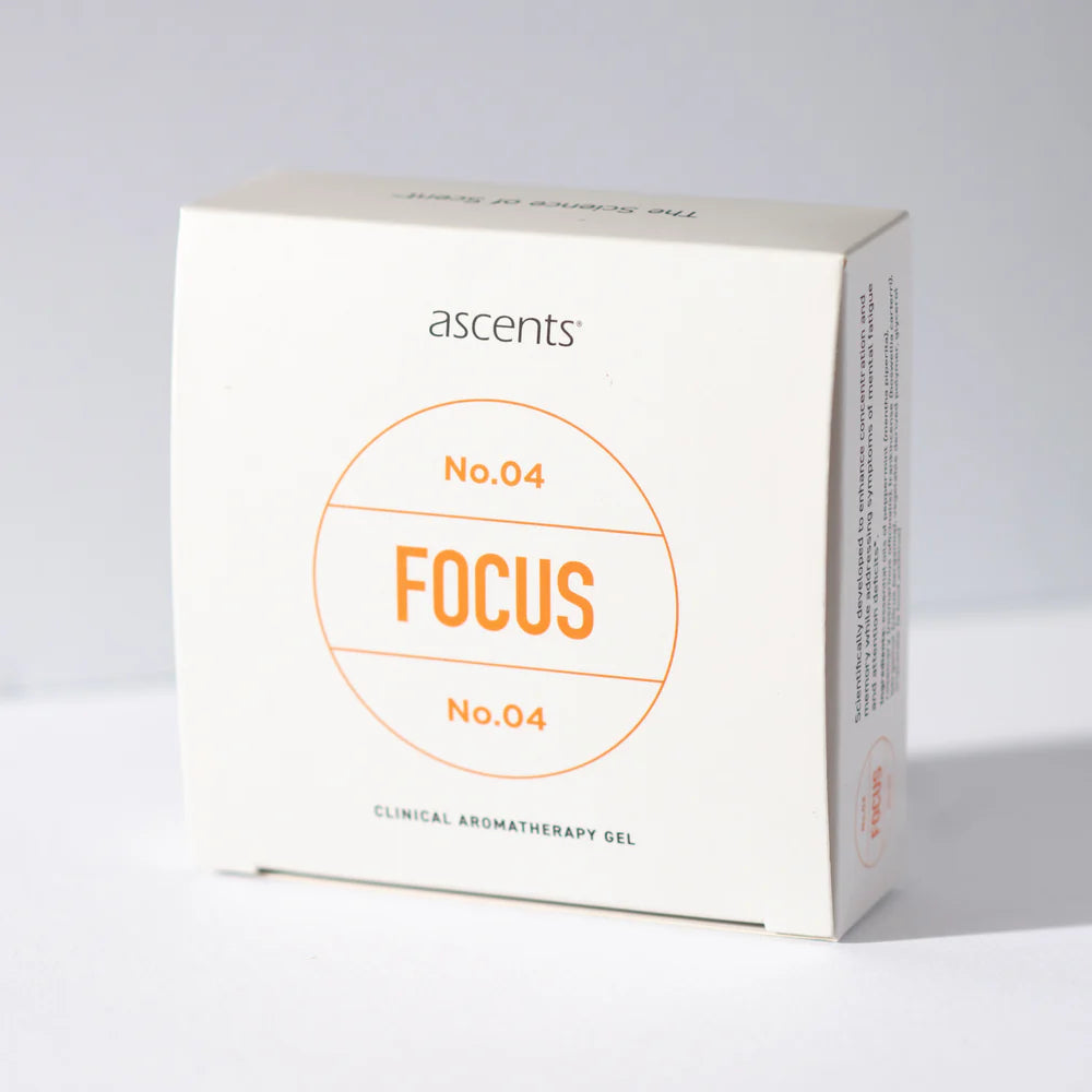 Ascents 2105 Focus Clinical Aromatherapy Gel Refill for Concentration & Productivity – Essential Oil Diffuser Cartridge
