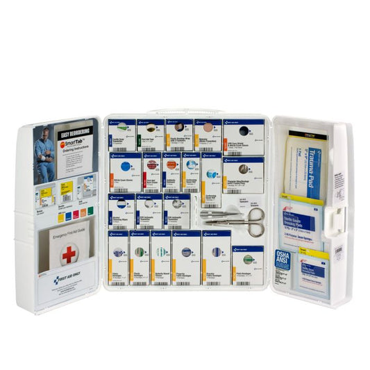 First Aid Only 1001-FAE-0103 Large Plastic SmartCompliance Cabinet, No Meds