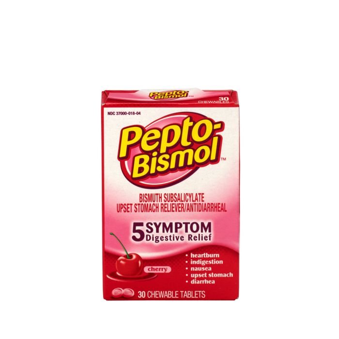 First Aid Only 51025 Pepto Bismol, 30/box