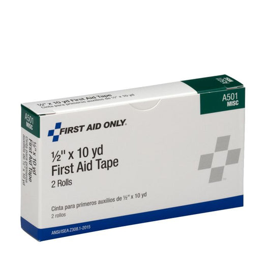 First Aid Only A501 1/2"x10 yd. First Aid Tape, 2/box