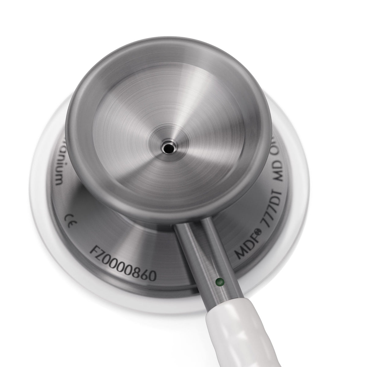 MDF Instruments MDF777TMT29 MD One® Epoch® Titanium Adult Stethoscope - White/Metalika