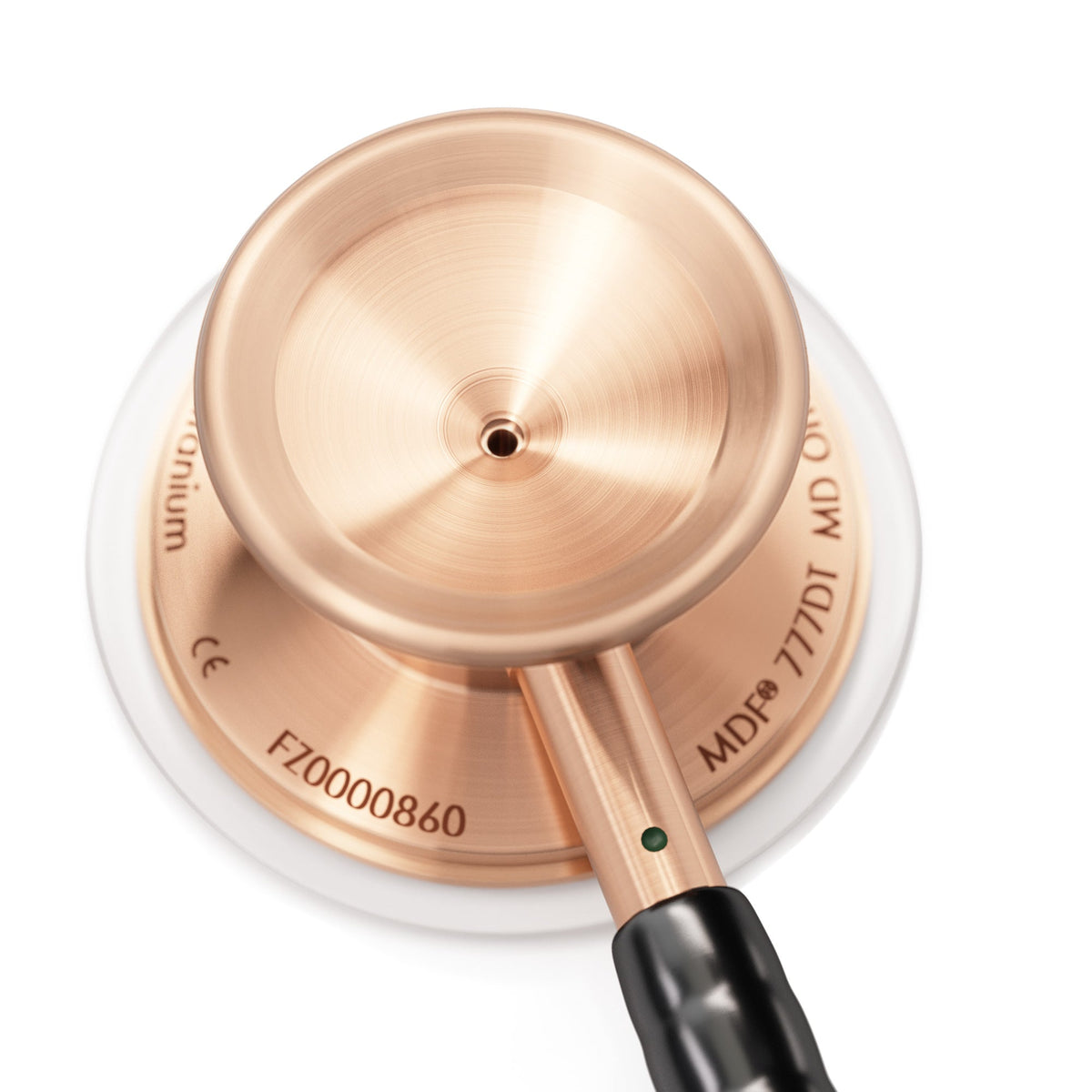 MDF Instruments MDF777TRG11 MD One® Epoch® Titanium Adult Stethoscope - Black/Rose Gold