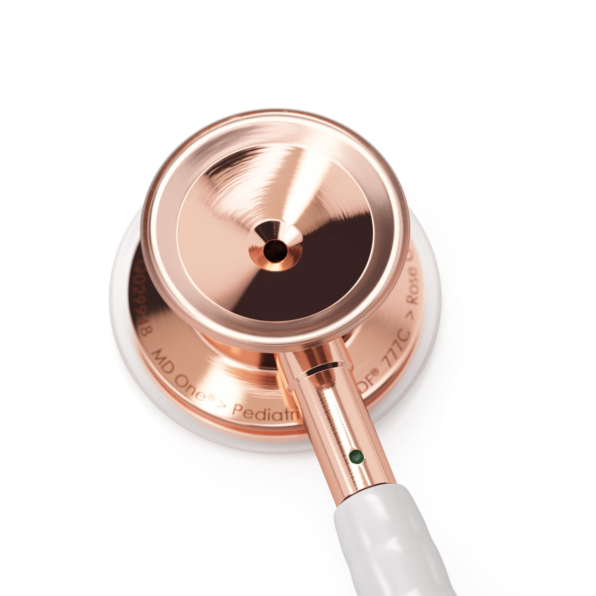 MDF Instruments MDF777CRG29 MD One® Pediatric Stethoscope - White/Rose Gold