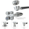 MDF Instruments 270490CC-081 Pediatric and Infant Neonatal Stethoscope Bell and Diaphragm Attachment - MDF® ProCardial® Titanium Stethoscope Silver
