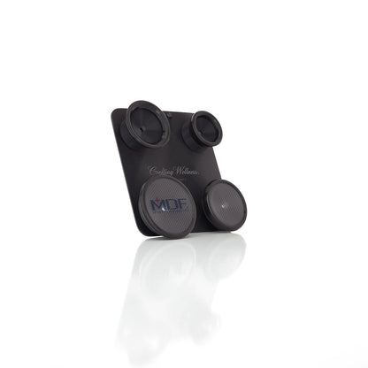 MDF Instruments 2700490T-170 Pediatric and Infant Neonatal Stethoscope Bell and Diaphragm Attachment - MDF® ProCardial® Titanium Stethoscope BlackOut