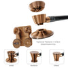 MDF Instruments 2700490T-175 Pediatric and Infant Neonatal Stethoscope Bell and Diaphragm Attachment - MDF® ProCardial® Titanium Stethoscope Cyprium