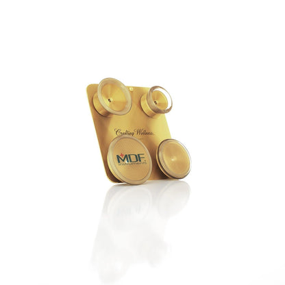 MDF Instruments 2700490T-172 Pediatric and Infant Neonatal Stethoscope Bell and Diaphragm Attachment - MDF® ProCardial® Titanium Stethoscope Gold