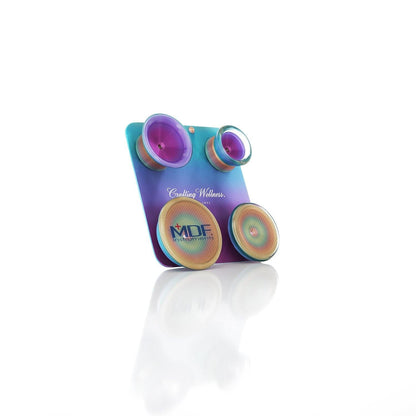 MDF Instruments 2700490T-173 Pediatric and Infant Neonatal Stethoscope Bell and Diaphragm Attachment - MDF® ProCardial® Titanium Stethoscope Kaleidoscope