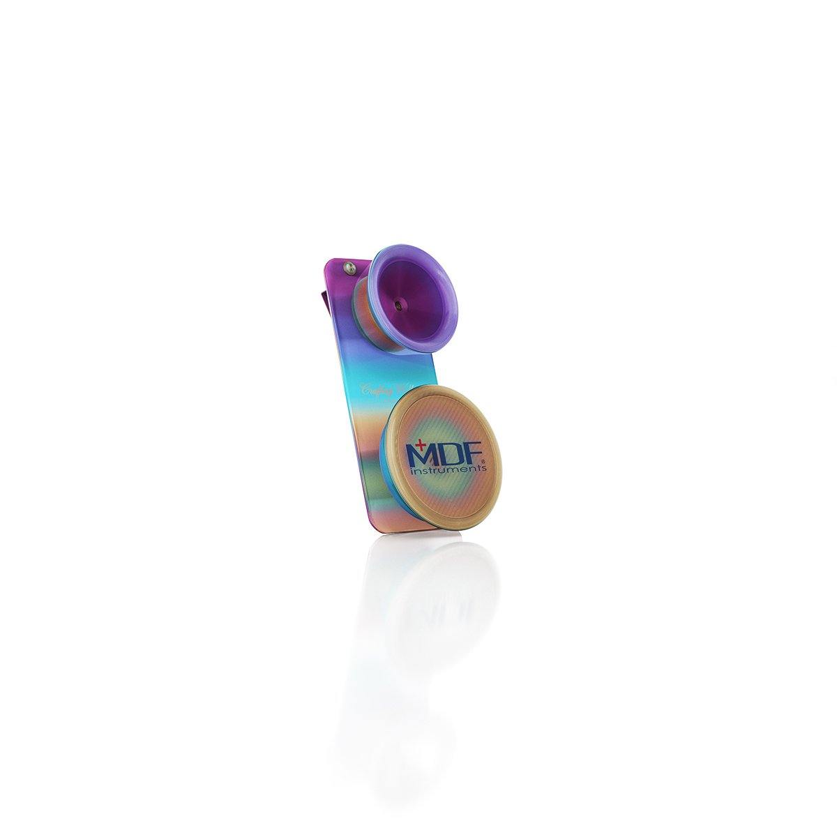 MDF Instruments 270427DT-163 Pediatric Stethoscope Bell and Diaphragm Attachment - MD One® Epoch® Titanium Stethoscope Kaleidoscope