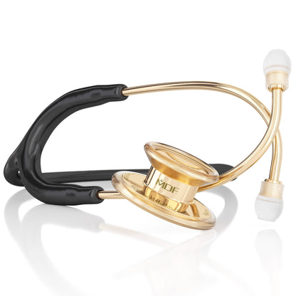 MDF Instruments MDF777K11 MD One® Adult Stethoscope - Black/Gold