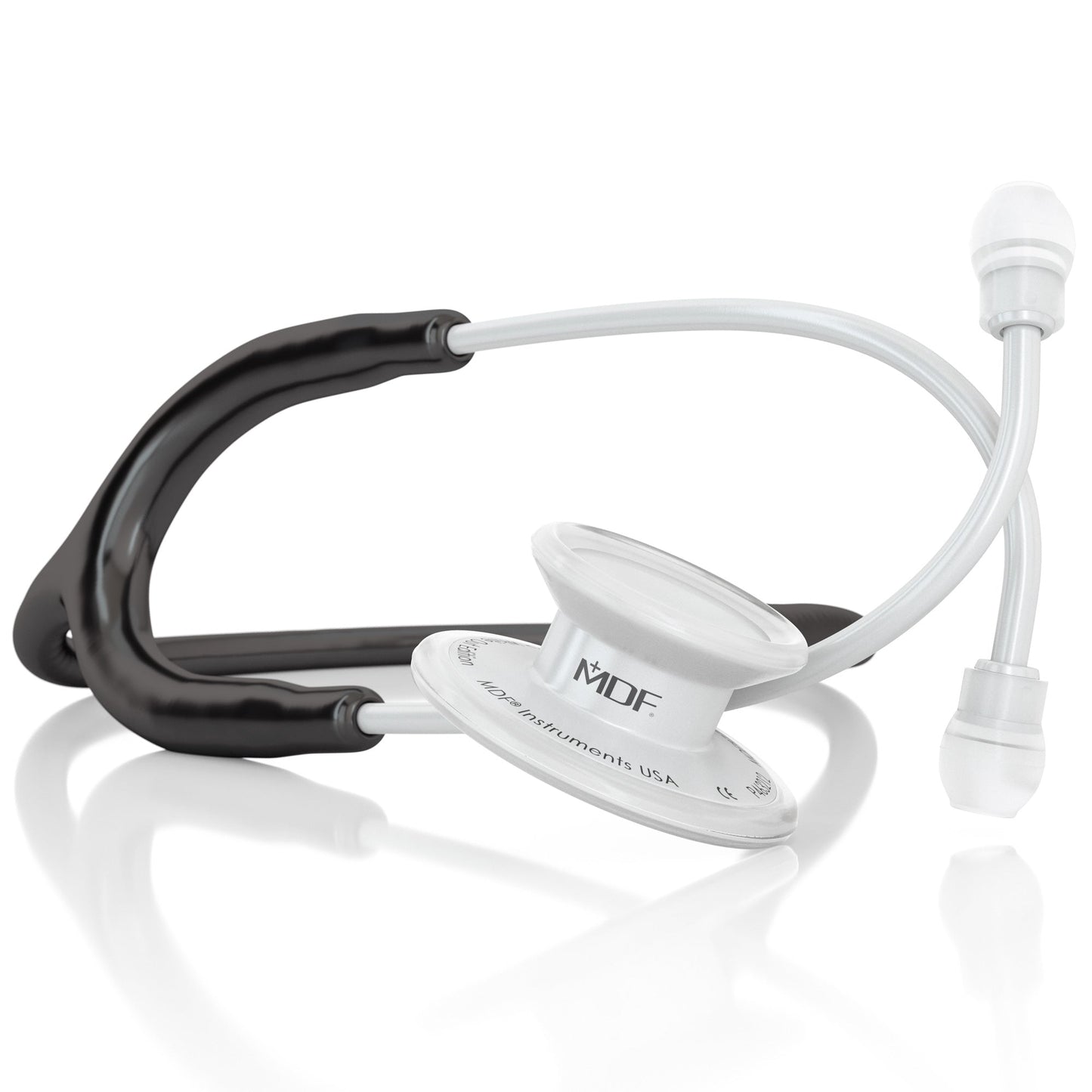MDF Instruments MDF777WO11 MD One® Adult Stethoscope - Black/WhiteOut