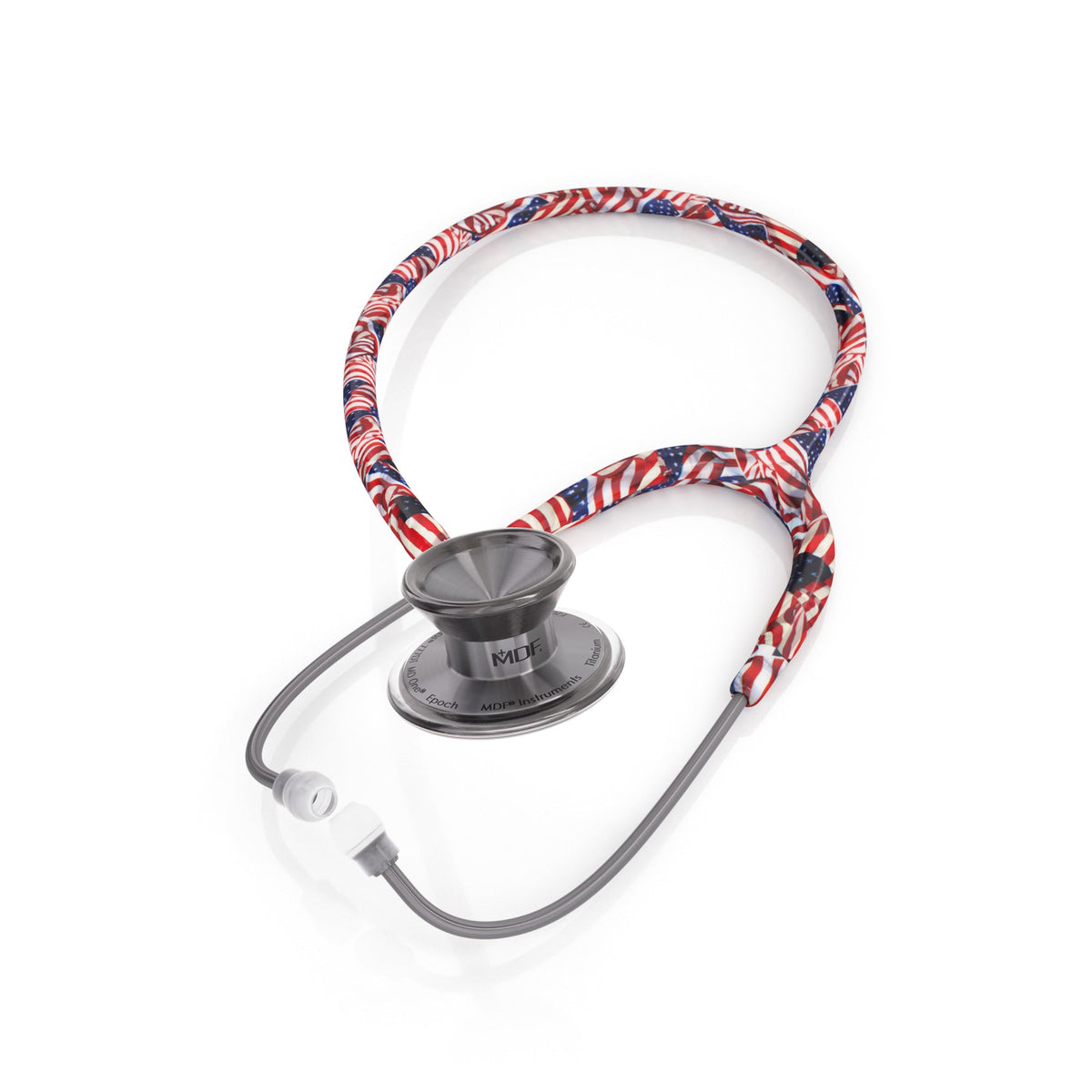 MDF Instruments MDF777TUSMT MD One® Epoch® Titanium Adult Stethoscope - USA/Metalika