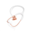 MDF Instruments MDF777CRG29 MD One® Pediatric Stethoscope - White/Rose Gold