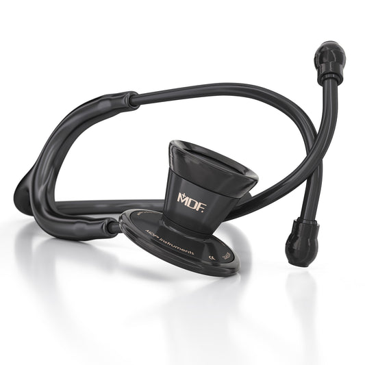 MDF Instruments MDF797BO ProCardial® Stainless Steel Cardiology Stethoscope - Black/BlackOut
