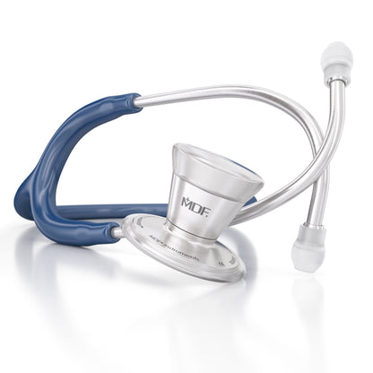 MDF Instruments MDF79704 ProCardial® Stainless Steel Cardiology Stethoscope - Navy Blue
