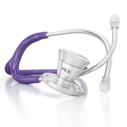 MDF Instruments MDF79708 ProCardial® Stainless Steel Cardiology Stethoscope - Purple