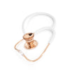MDF Instruments MDF797RG29 ProCardial® Stainless Steel Cardiology Stethoscope - White/Rose Gold