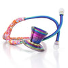MDF Instruments MDF797TRPKL ProCardial® Titanium Cardiology Stethoscope - Royal Dutch Paisley/Kaleidoscope
