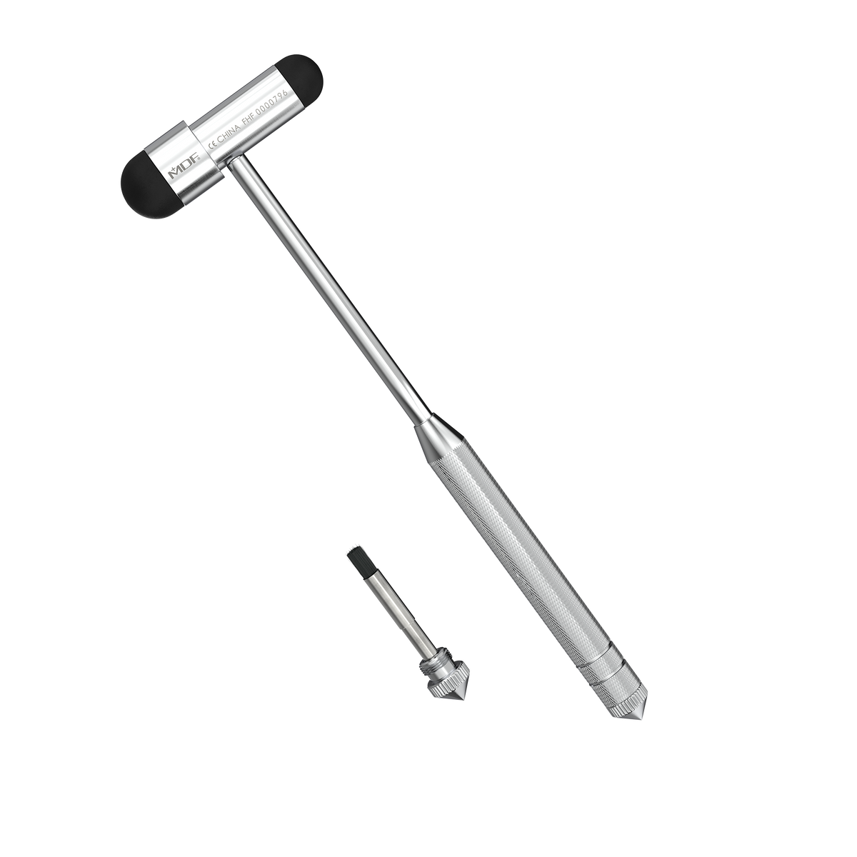 MDF Instruments MDF515BT11 Babinski Buck® Reflex Hammer with Built-In Brush