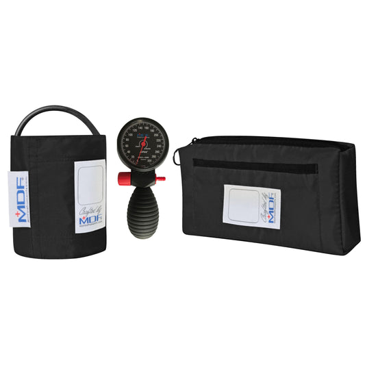 MDF Instruments MDF848AR11 Airius® Palm Aneroid Sphygmomanometer - Black