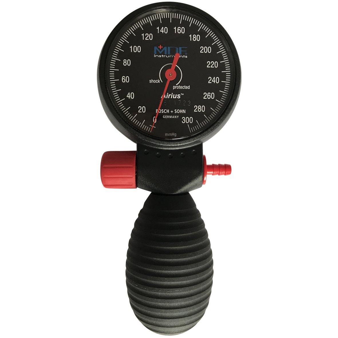 MDF Instruments MDF848AR11 Airius® Palm Aneroid Sphygmomanometer - Black