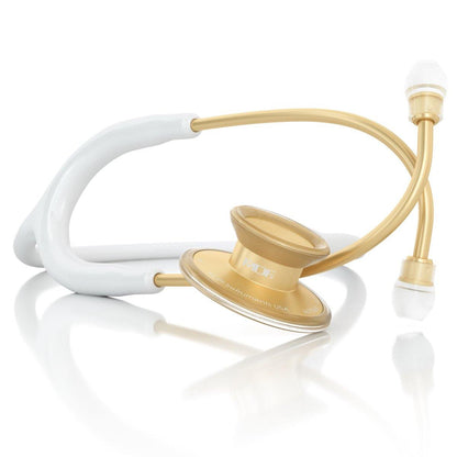 MDF Instruments MDF747XPK29 Acoustica® Stethoscope - White/Matte Gold