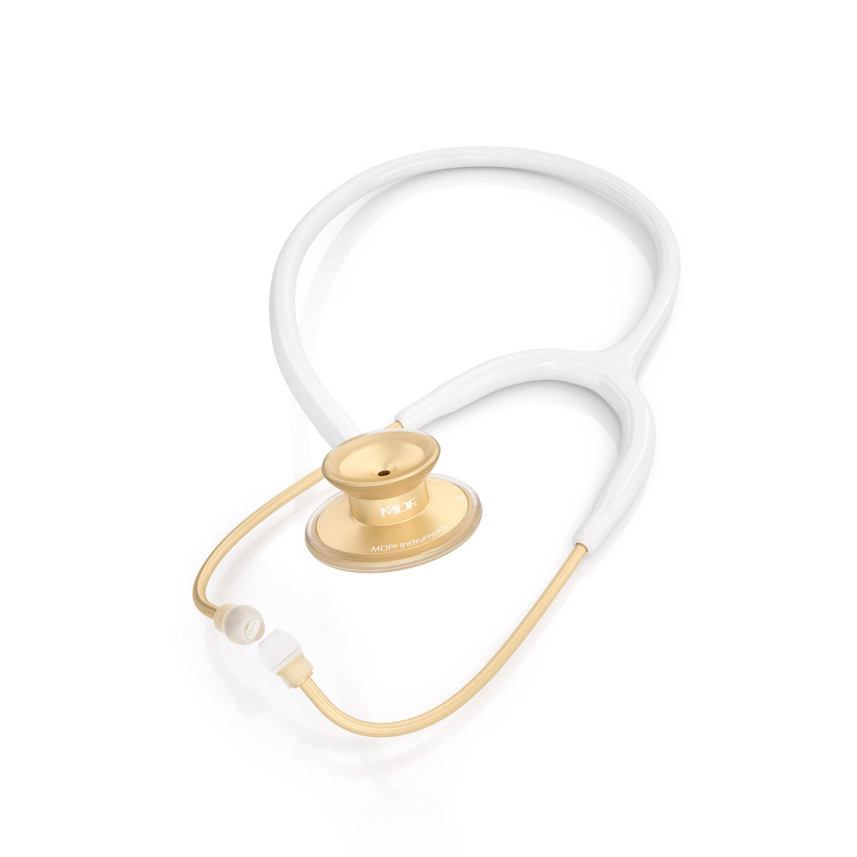 MDF Instruments MDF747XPK29 Acoustica® Stethoscope - White/Matte Gold