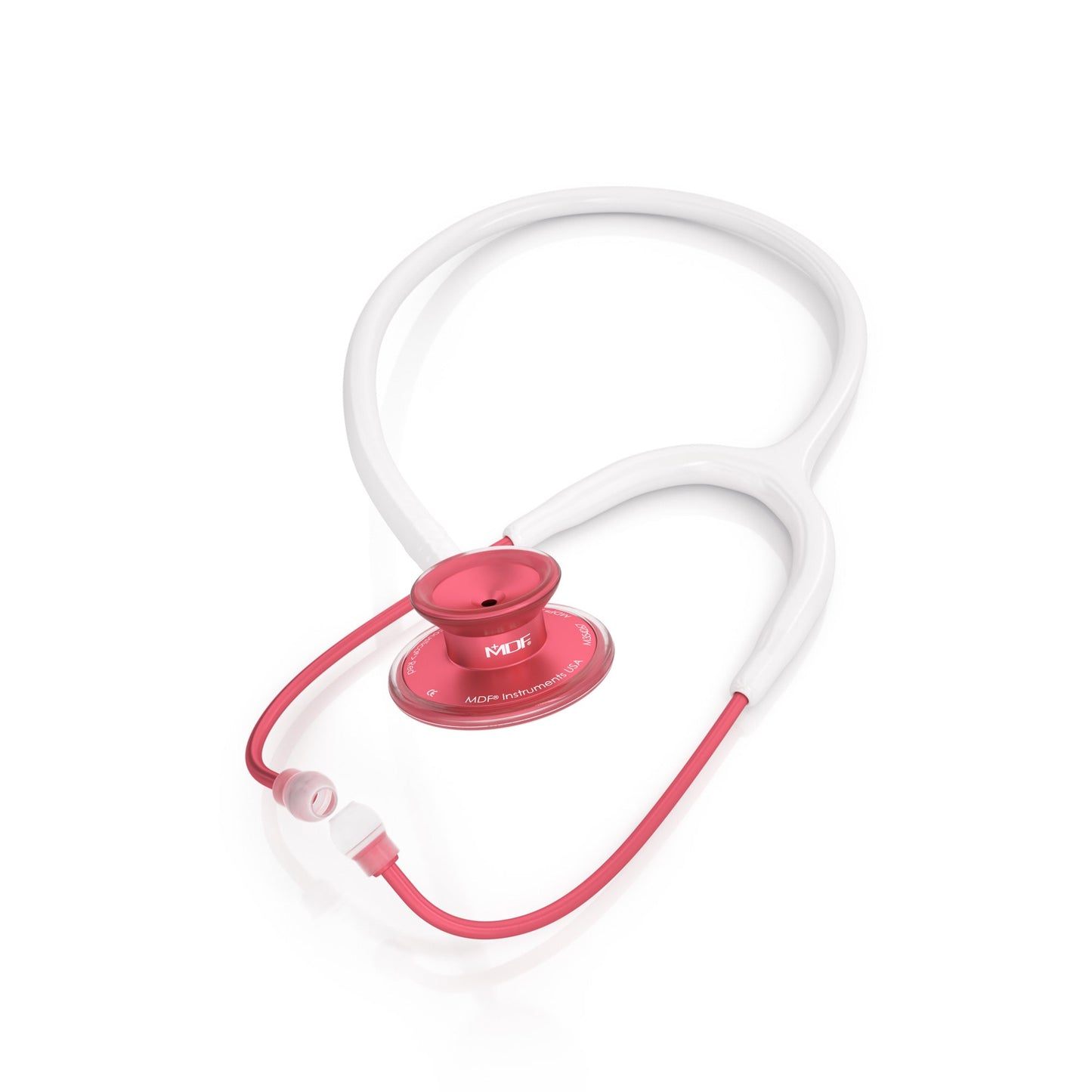 MDF Instruments MDF747XPR29 Acoustica® Stethoscope - White/Red