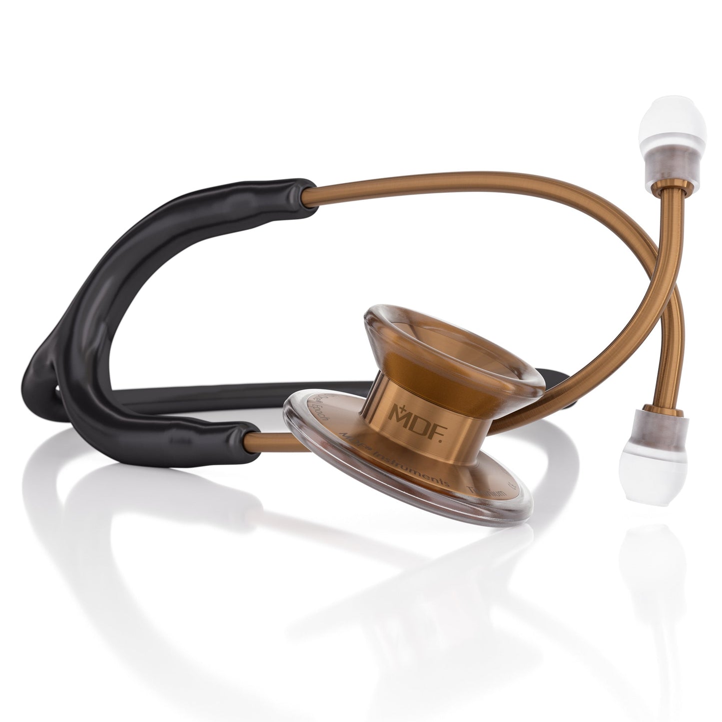 MDF Instruments MDF777TCP11 MD One® Epoch® Titanium Adult Stethoscope - Black/Cyprium