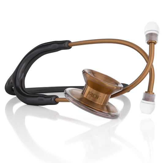 MDF Instruments MDF777TCP11 MD One® Epoch® Titanium Adult Stethoscope - Black/Cyprium