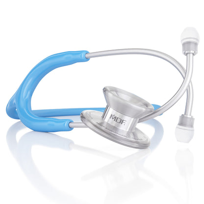 MDF Instruments MDF777T14 MD One® Epoch® Titanium Adult Stethoscope - Bright Blue