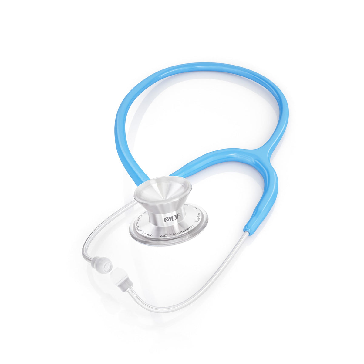 MDF Instruments MDF777T14 MD One® Epoch® Titanium Adult Stethoscope - Bright Blue