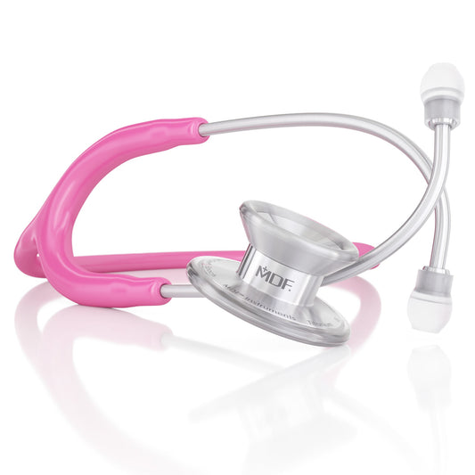 MDF Instruments MDF777T32 MD One® Epoch® Titanium Adult Stethoscope - Bright Pink