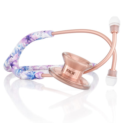 MDF Instruments MDF777TMORG MD One® Epoch® Titanium Adult Stethoscope - Monet/Rose Gold