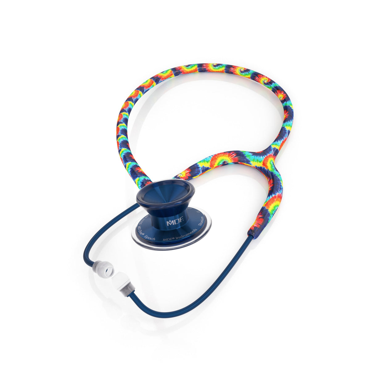 MDF Instruments MDF777TTDCD MD One® Epoch® Titanium Adult Stethoscope - Tie Dye/Capridium