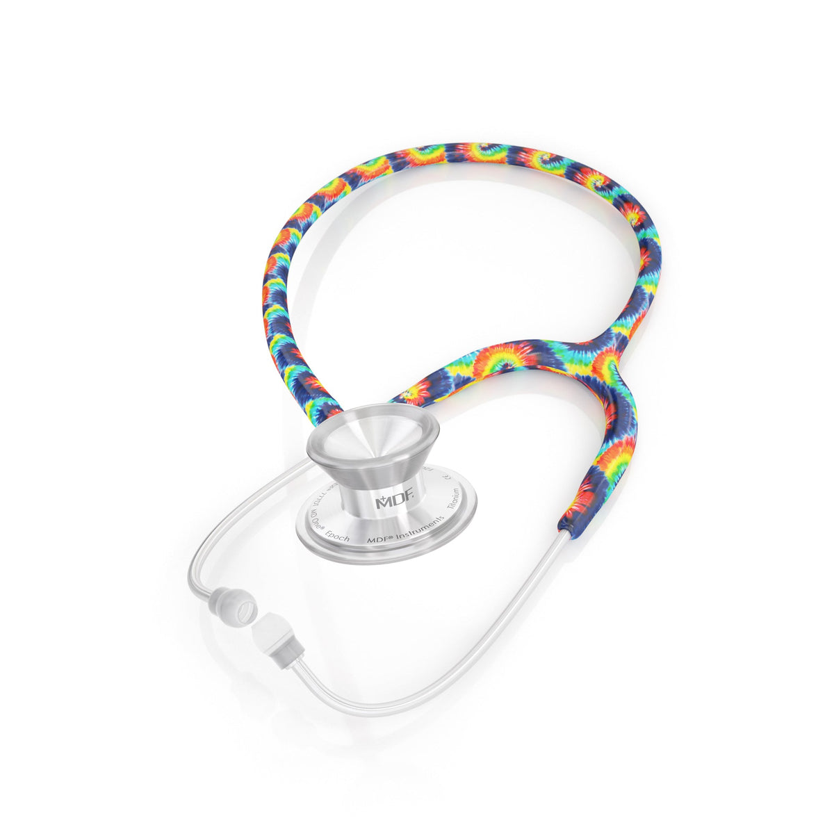 MDF Instruments MDF777TTD MD One® Epoch® Titanium Adult Stethoscope - Tie Dye