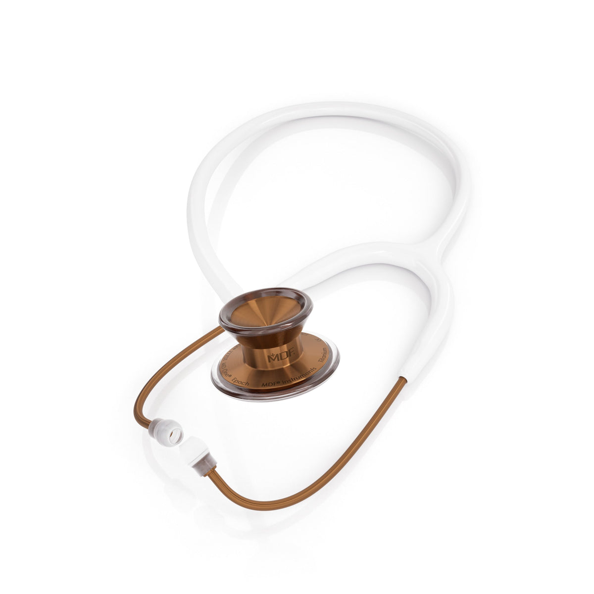 MDF Instruments MDF777TCP29 MD One® Epoch® Titanium Adult Stethoscope - White/Cyprium