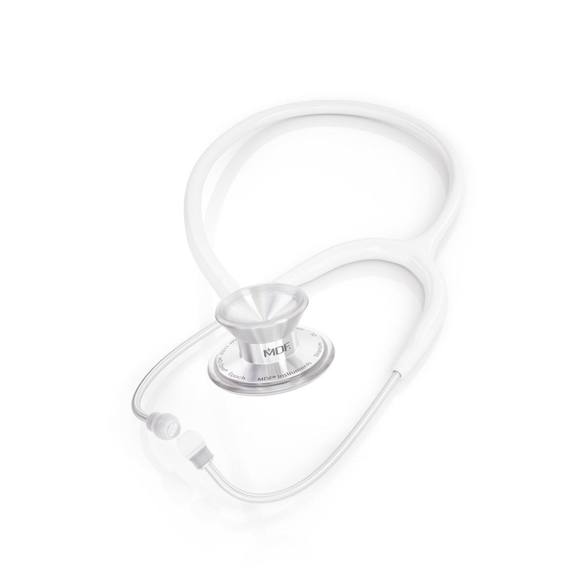 MDF Instruments MDF777T29 MD One® Epoch® Titanium Adult Stethoscope - White