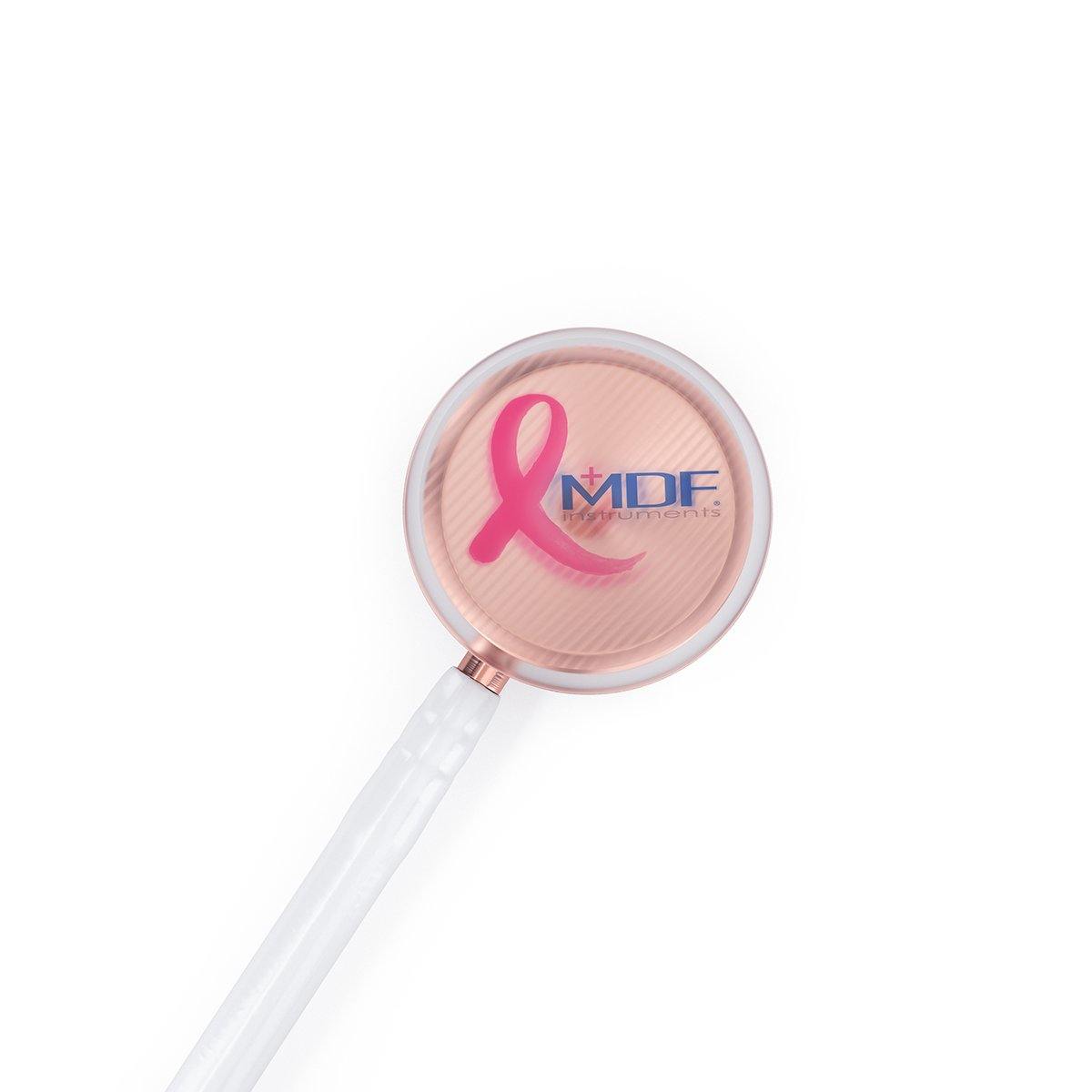 MDF Instruments MDF777RG29BC MD One® Adult Stethoscope - Breast Cancer Edition