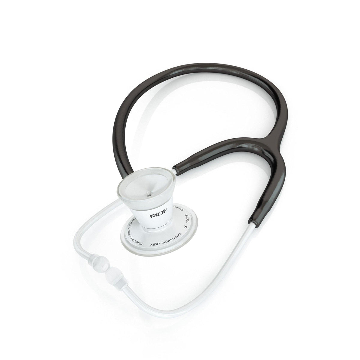 MDF Instruments MDF797WO11 ProCardial® Stainless Steel Cardiology Stethoscope - Black/WhiteOut