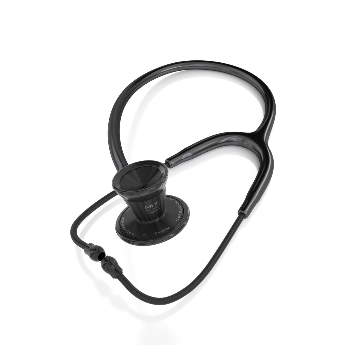 MDF Instruments MDF797TBO ProCardial® Titanium Cardiology Stethoscope - BlackOut